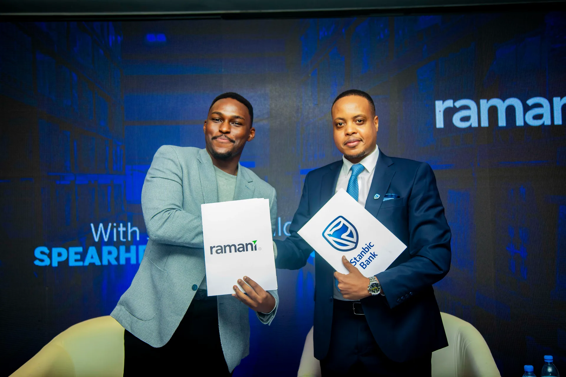 Ramani and Stanbic Bank partnership signing